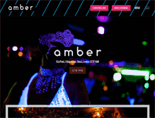 Tablet Screenshot of amber-bar.co.uk